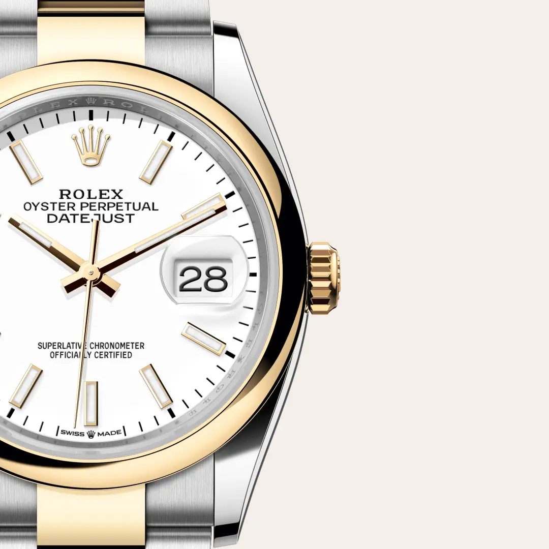 Rolex 
DATEJUST
Oyster, 36 mm, Oystersteel and yellow gold
M126203-0020