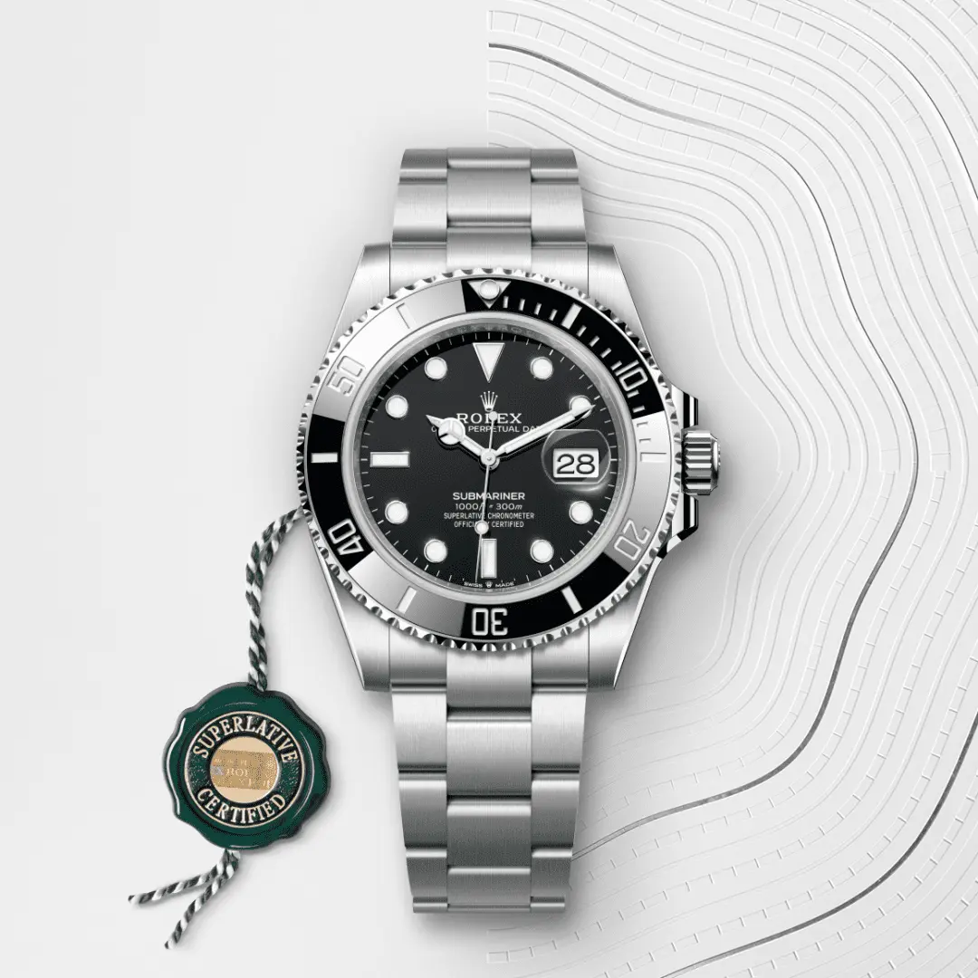 Rolex 
SUBMARINER
Oyster, 41 mm, Oystersteel
M126610LN-0001