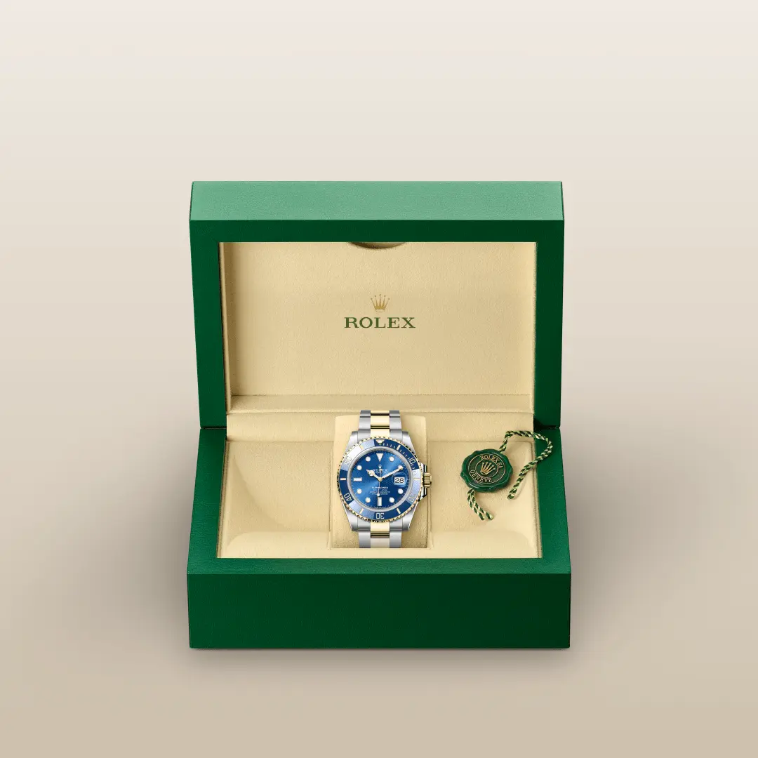 Rolex 
SUBMARINER
Oyster, 41 mm, Oystersteel and yellow gold
M126613LB-0002