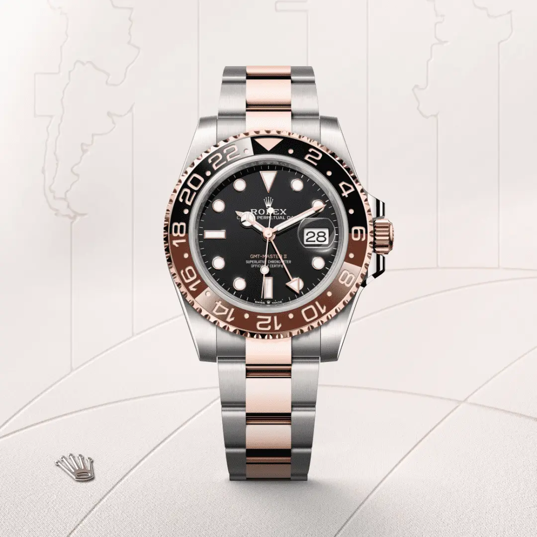 Rolex 
GMT-MASTER II
Oyster, 40 mm, Oystersteel and Everose gold
M126711CHNR-0002