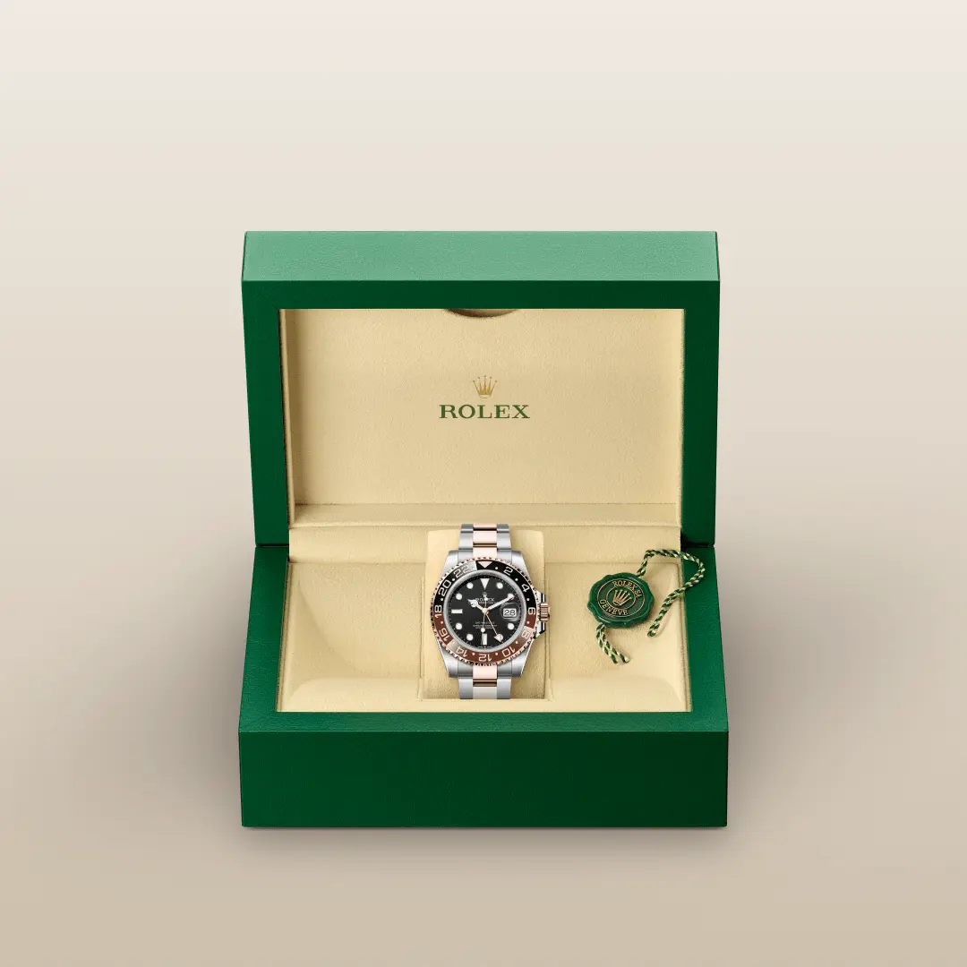 Rolex 
GMT-MASTER II
Oyster, 40 mm, Oystersteel and Everose gold
M126711CHNR-0002