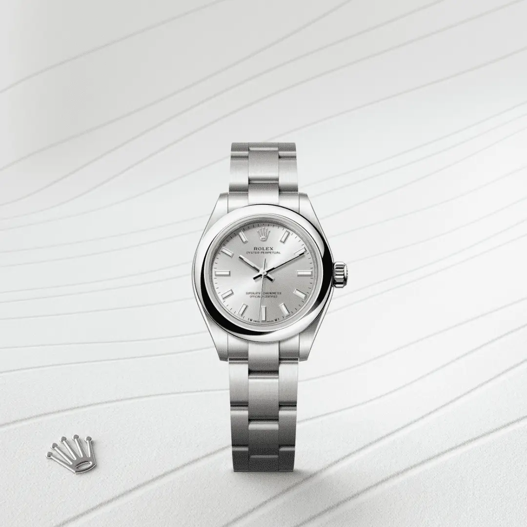 Rolex 
OYSTER PERPETUAL
Oyster, 28 mm, Oystersteel
M276200-0001