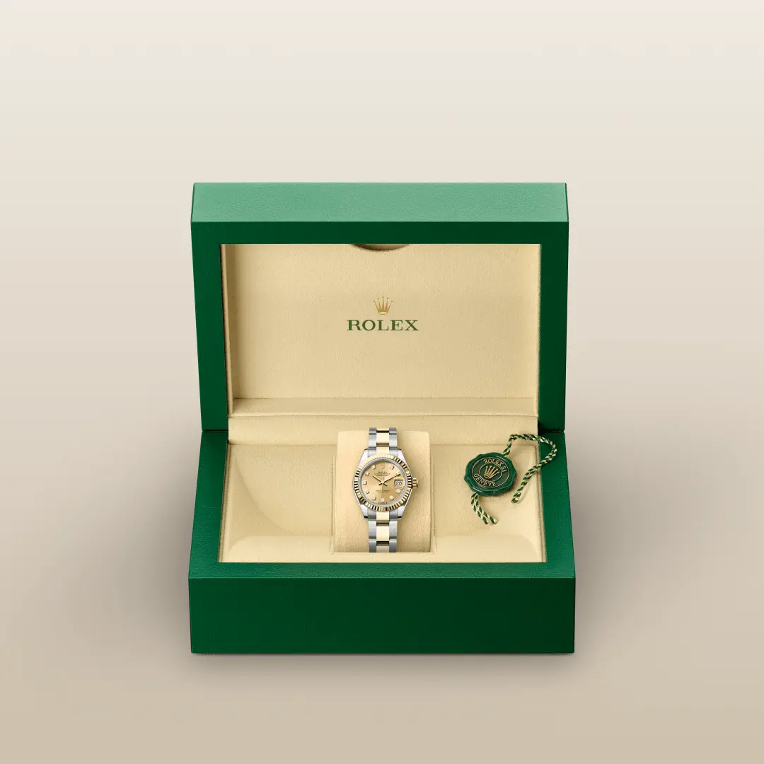 Rolex 
LADY-DATEJUST
Oyster, 28 mm, Oystersteel and yellow gold
M279173-0012
