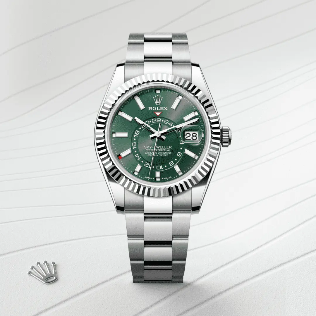 Rolex SKY-DWELLEROyster, 42 mm, Oystersteel and white goldM336934-0001
