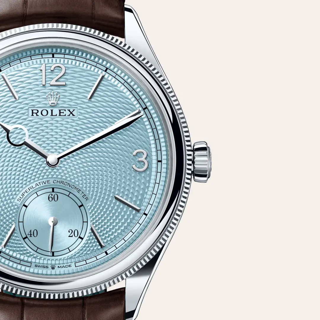 Rolex 
1908
39 mm, platinum, polished finish
M52506-0002