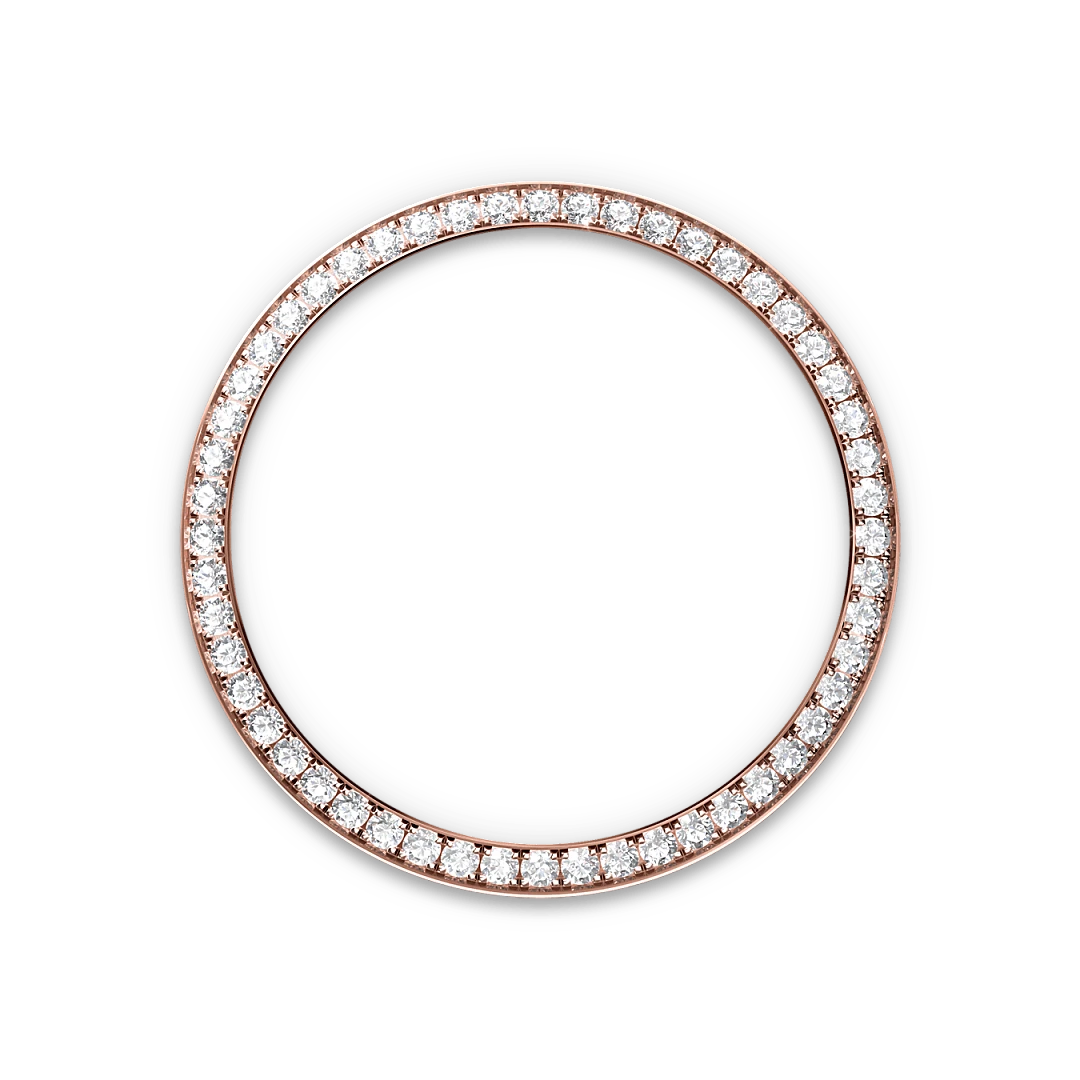 Rolex 
DATEJUST
Oyster, 36 mm, Oystersteel, Everose gold and diamonds
M126281RBR-0016