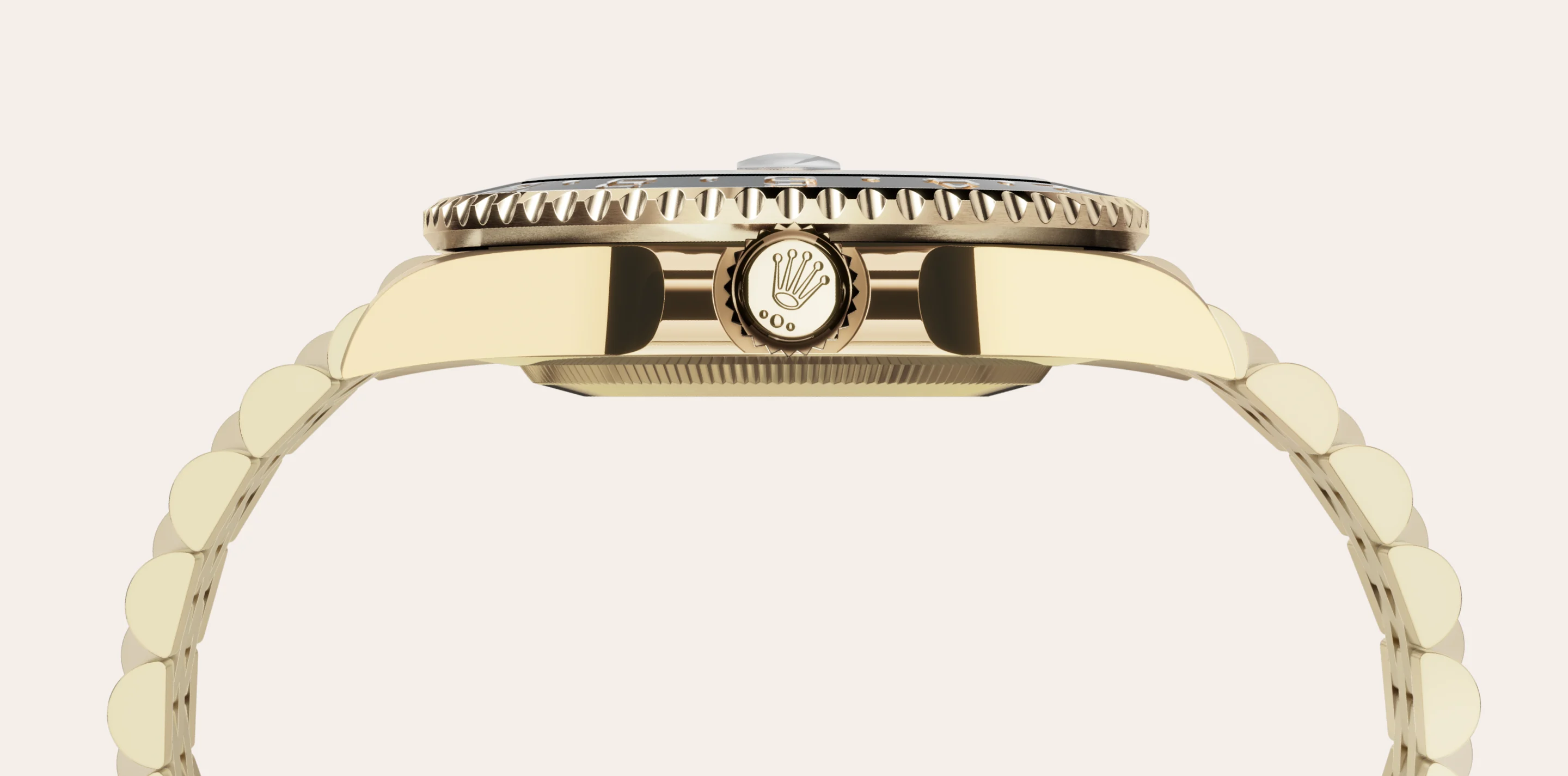 Rolex 
GMT-MASTER II
Oyster, 40 mm, yellow gold
M126718GRNR-0001