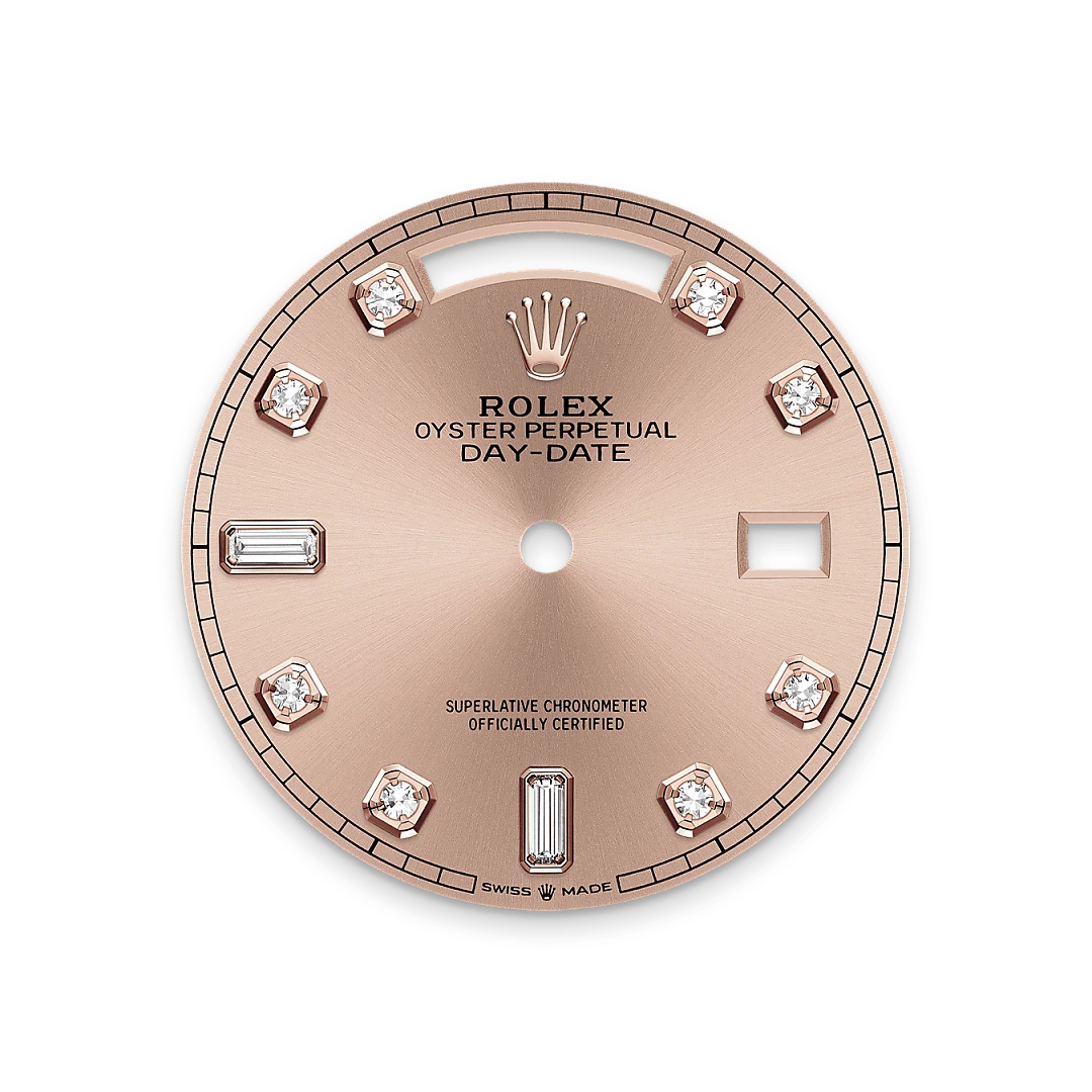 Rolex 
DAY-DATE
Oyster, 36 mm, Everose gold
M128235-0009