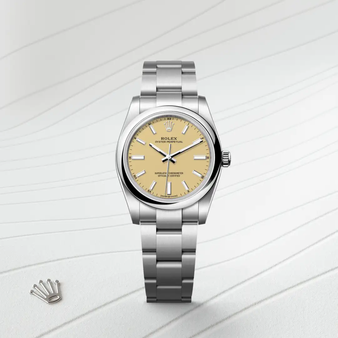 Rolex 
Oyster Perpetual 31
Oyster, 31 mm, Oystersteel
M277200-0017