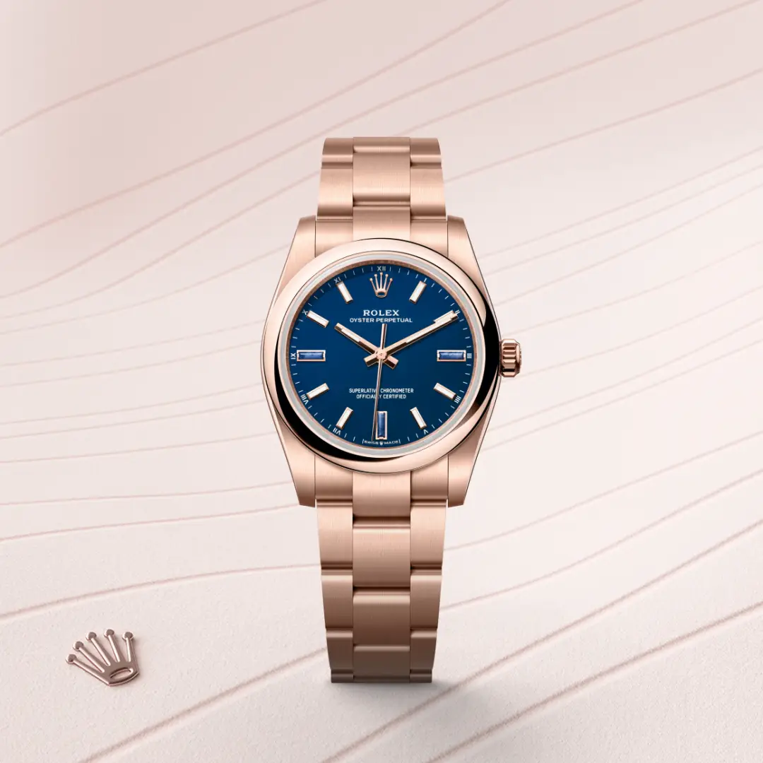 Rolex Oyster Perpetual 34
Oyster, 34 mm, Everose gold
M124205-0002