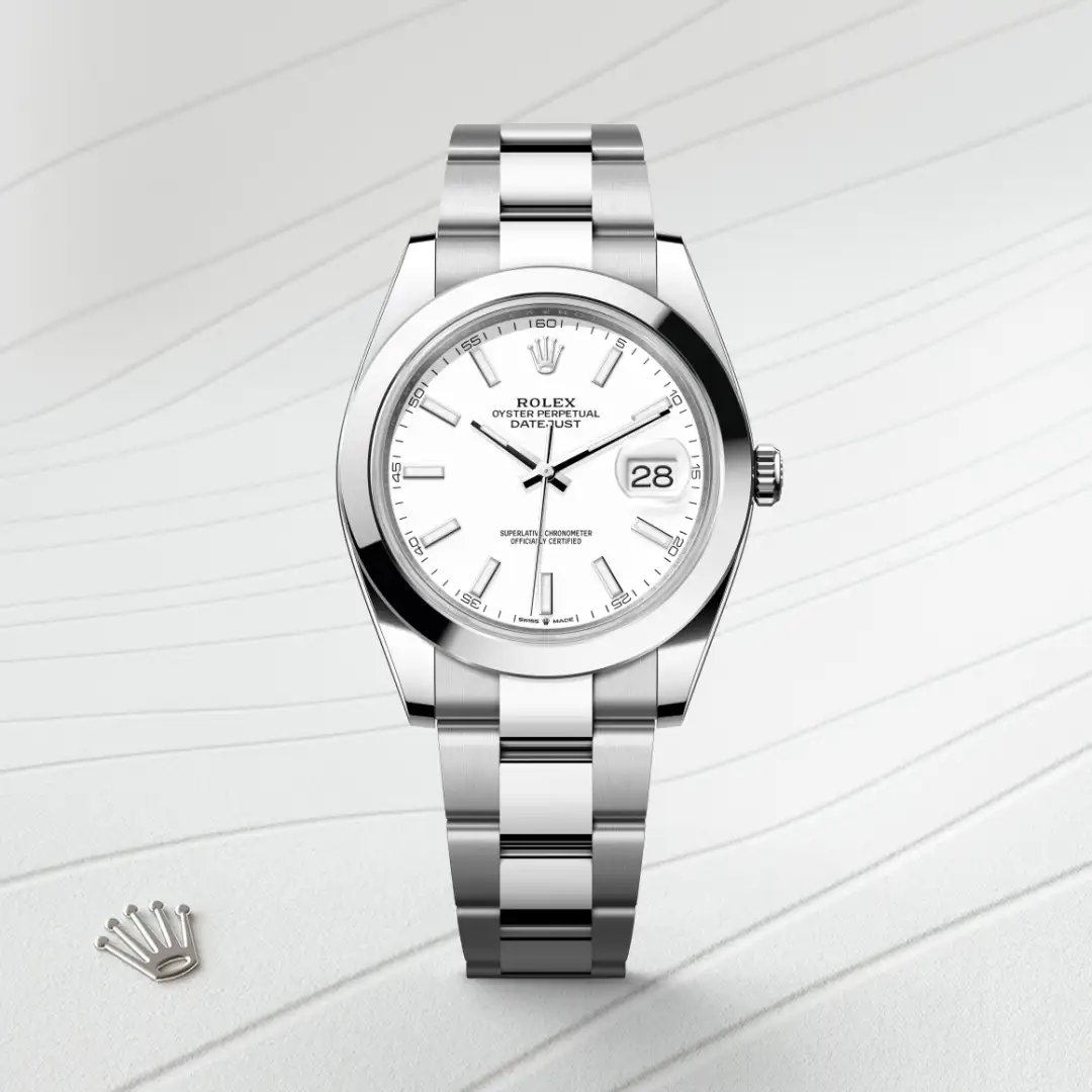 Rolex 
DATEJUST
Oyster, 41 mm, Oystersteel
M126300-0005