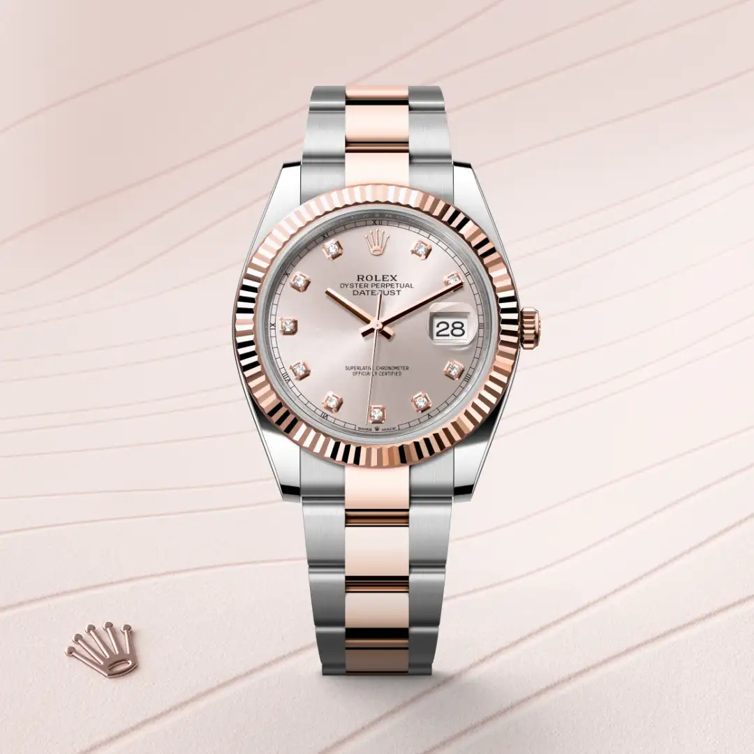 Rolex 
DATEJUST
Oyster, 41 mm, Oystersteel and Everose gold
M126331-0007