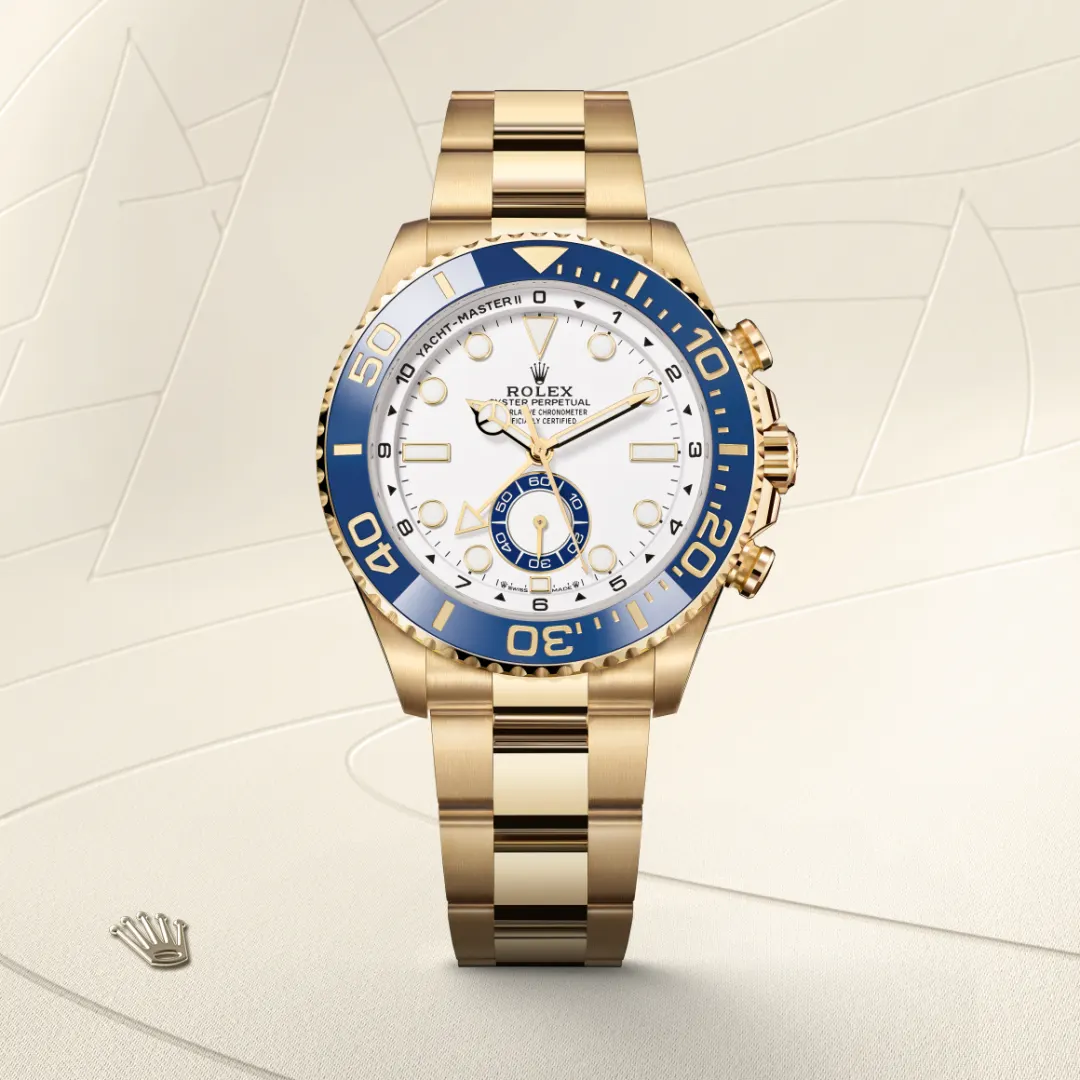 Rolex Yacht-Master II
Oyster, 44 mm, yellow gold
M126688-0001