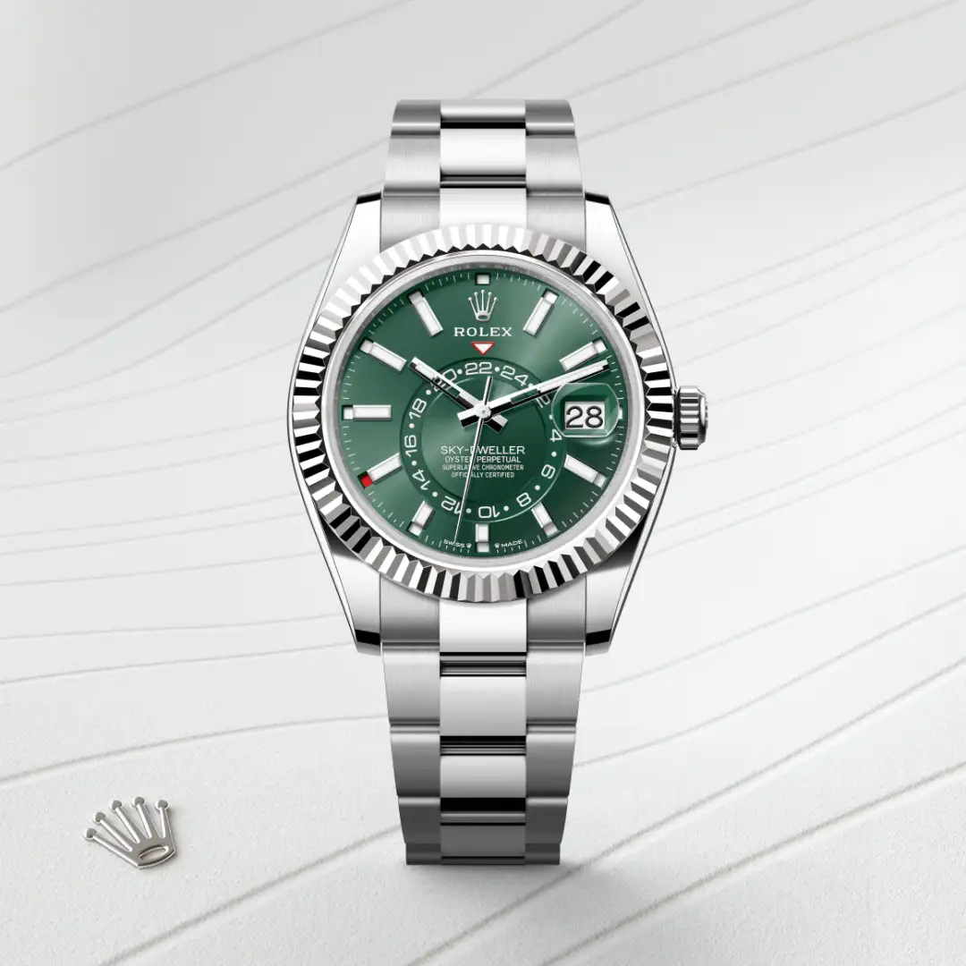 Rolex SKY-DWELLEROyster, 42 mm, Oystersteel and white goldM336934-0001