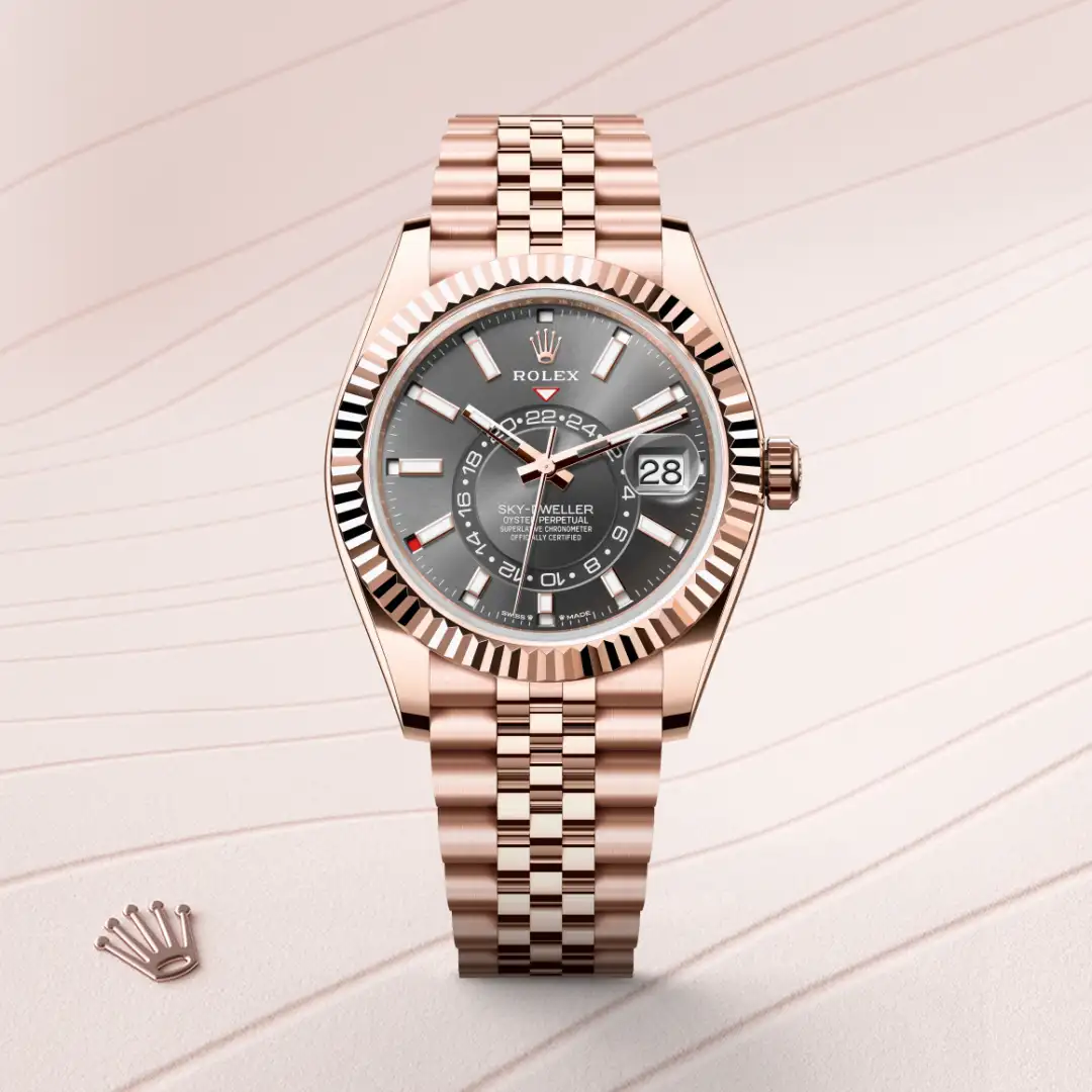 Rolex SKY-DWELLEROyster, 42 mm, Everose goldM336935-0008
