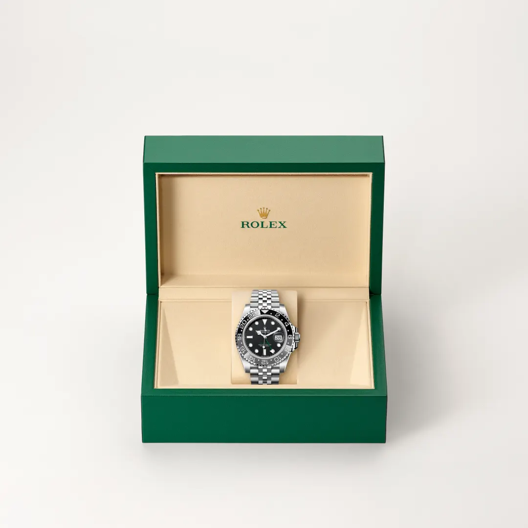 Rolex 
GMT-MASTER II
Oyster, 40 mm, Oystersteel
M126710GRNR-0003