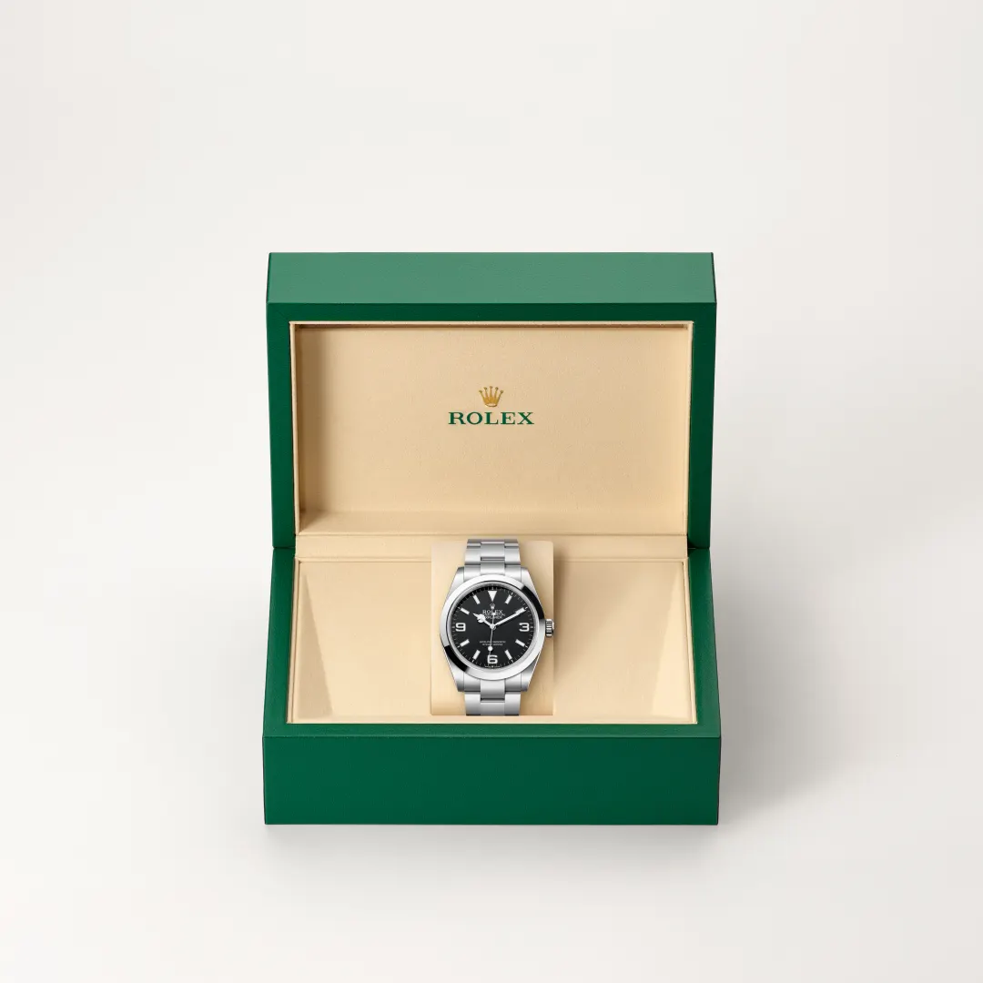 Rolex 
EXPLORER
Oyster, 40 mm, Oystersteel
M224270-0001