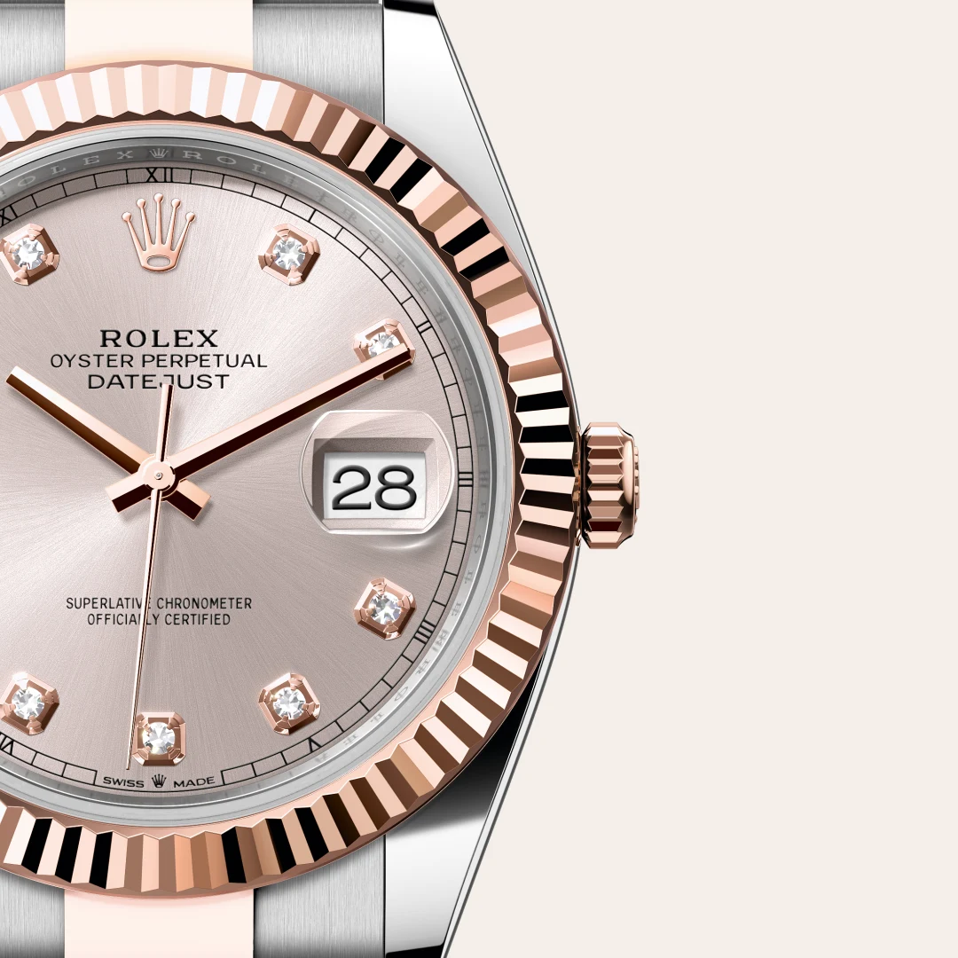 Rolex 
DATEJUST
Oyster, 41 mm, Oystersteel and Everose gold
M126331-0007