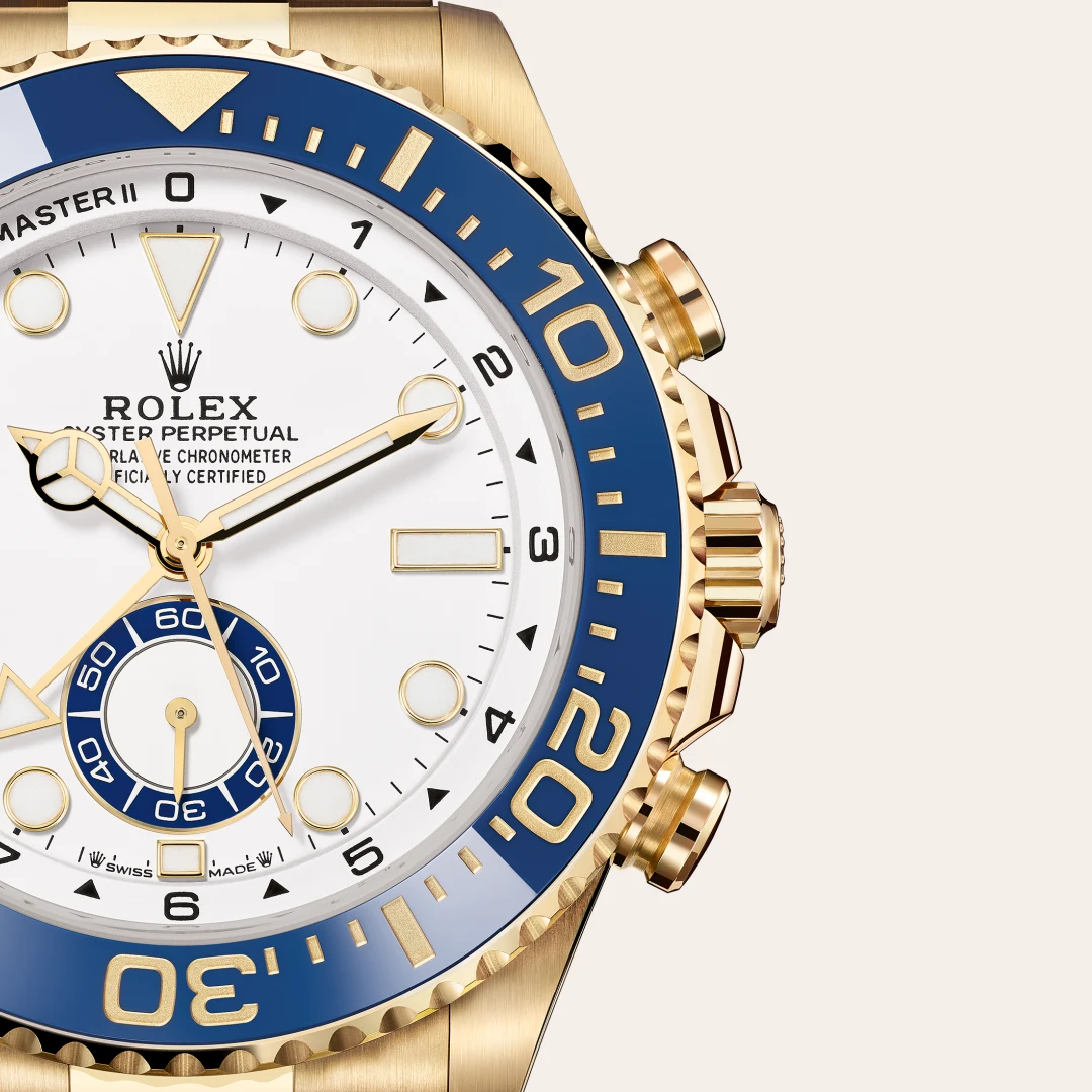 Rolex Yacht-Master II
Oyster, 44 mm, yellow gold
M126688-0001