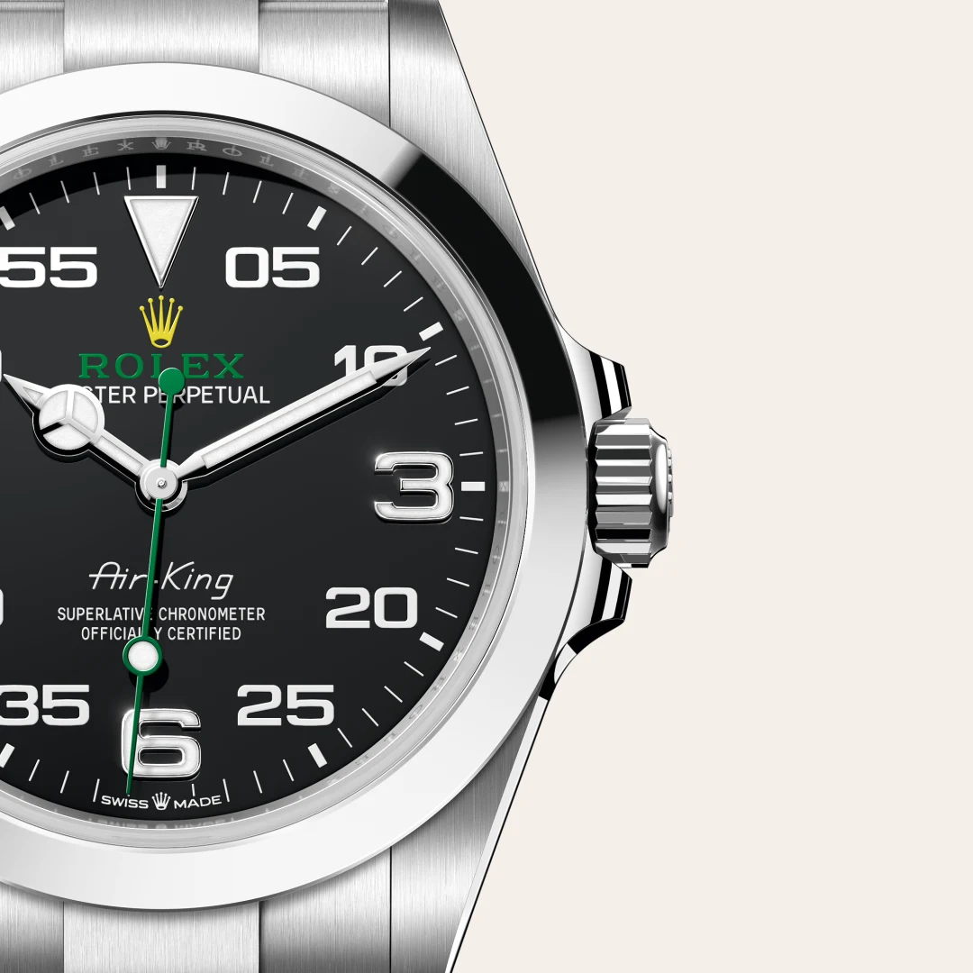 Rolex 
AIR-KING
Oyster, 40 mm, Oystersteel
M126900-0001