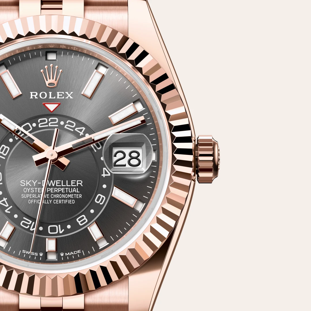 Rolex SKY-DWELLEROyster, 42 mm, Everose goldM336935-0008