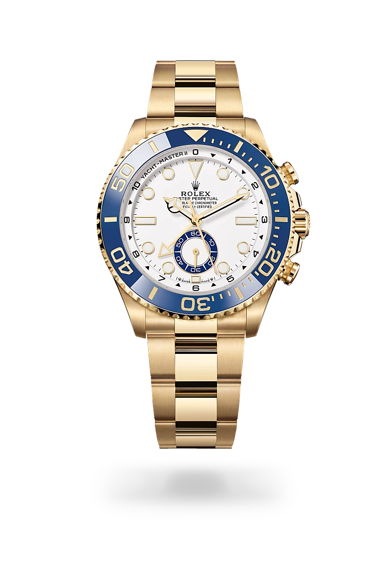 Rolex Yacht-Master II
Oyster, 44 mm, yellow gold
M126688-0001