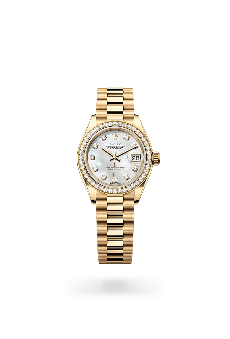 Rolex 
LADY-DATEJUST
Oyster, 28 mm, yellow gold and diamonds
M279138RBR-0015