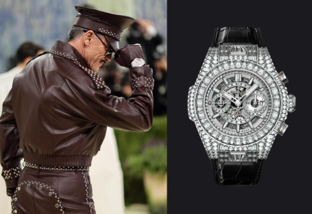 celebrities wearing luxury watches