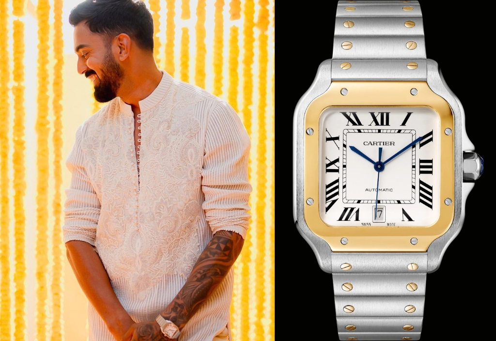celebrities wearing luxury watches