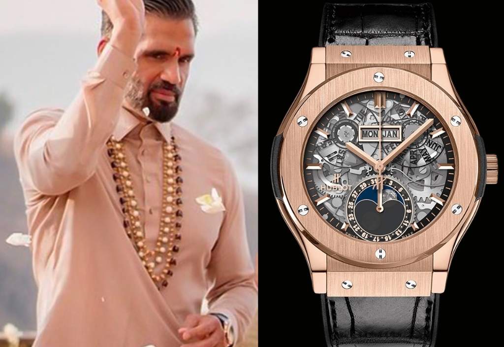celebrities wearing luxury watches