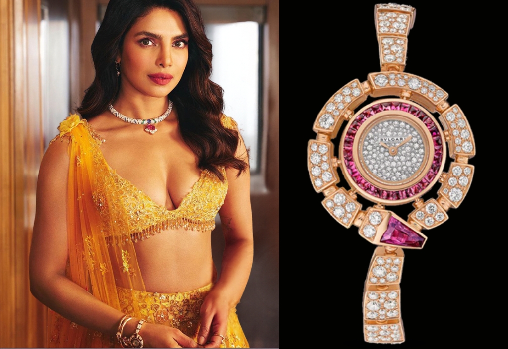 celebrities wearing luxury watches