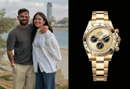 celebrities wearing luxury watches