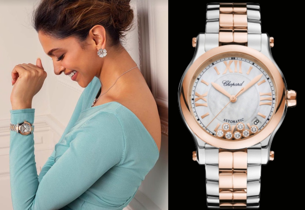 celebrities wearing luxury watches
