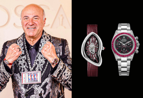 celebrities wearing luxury watches