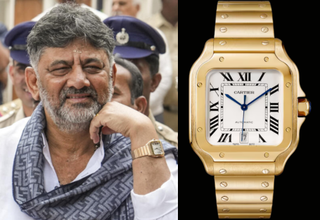 celebrities wearing luxury watches
