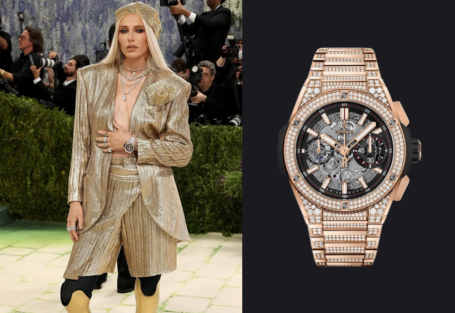 celebrities wearing luxury watches