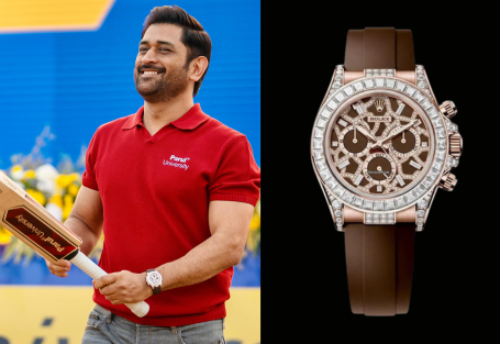 celebrities wearing luxury watches