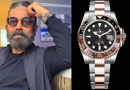 celebrities wearing luxury watches